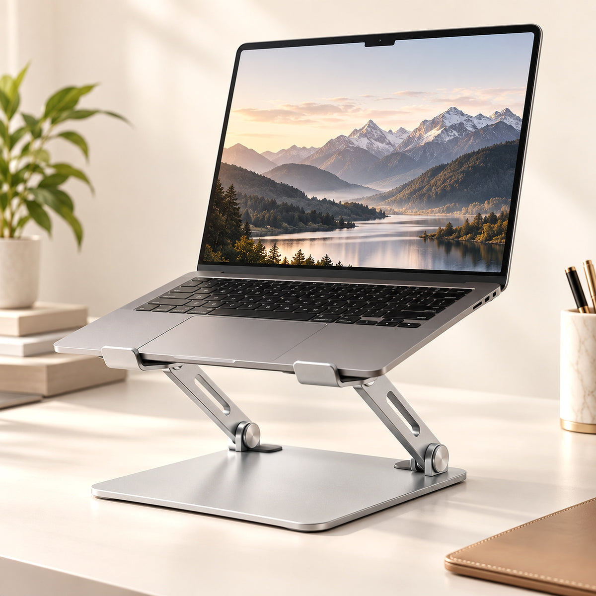 Glowverixa™ FlexRise Adjustable Laptop Stand