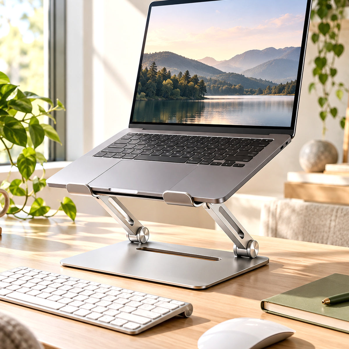 Glowverixa™ FlexRise Adjustable Laptop Stand