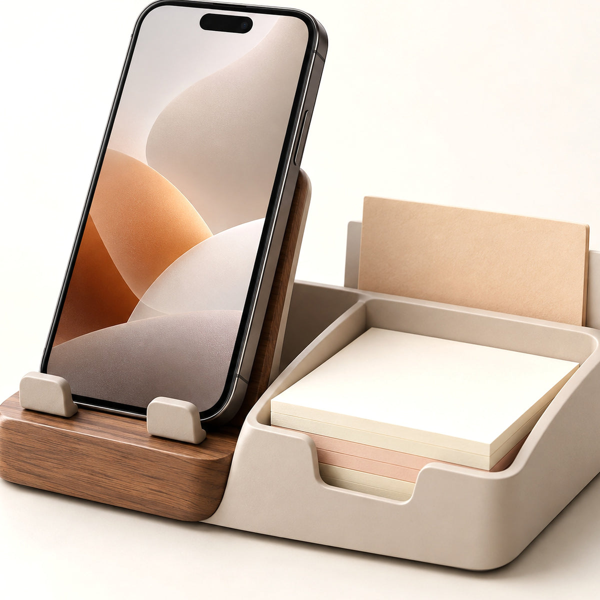 Glowverixa™ NoteDock Desktop Memo & Phone Stand