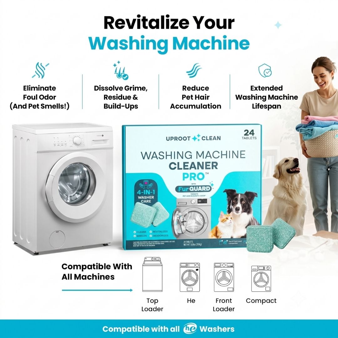 🔥 HapMax® Washing Machine Cleaner Pro – Deep Clean Hidden Buildup & Fight Odors