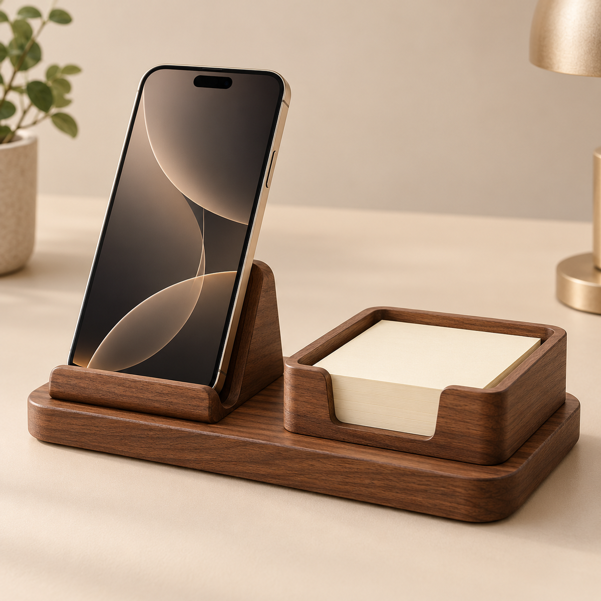 Glowverixa™ NoteDock Desktop Memo & Phone Stand