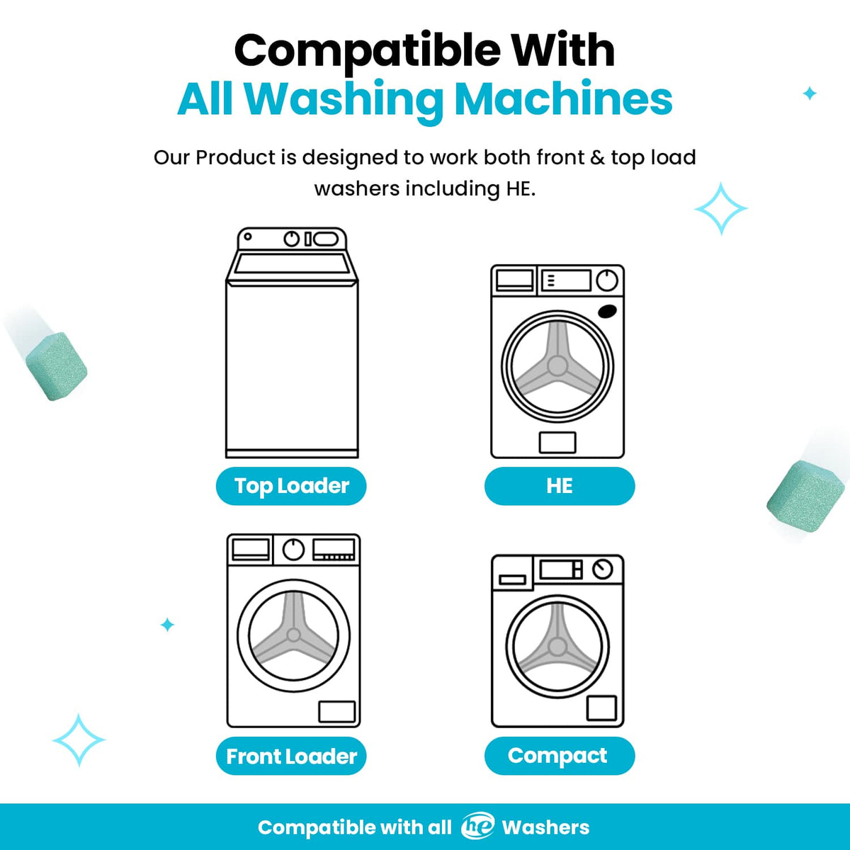 🔥 HapMax® Washing Machine Cleaner Pro – Deep Clean Hidden Buildup & Fight Odors